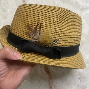 Nine West Women’s Tan Straw Hat